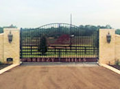 custom gates by Brenham Iron Works