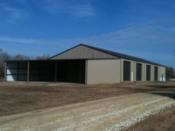 Metal buildings by Brenham Iron Works