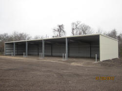 Metal buildings by Brenham Iron Works