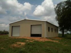 Metal buildings by Brenham Iron Works