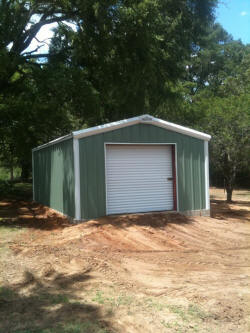 Metal buildings by Brenham Iron Works