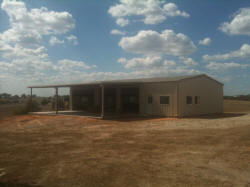 Metal buildings by Brenham Iron Works