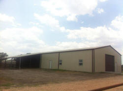 Metal buildings by Brenham Iron Works