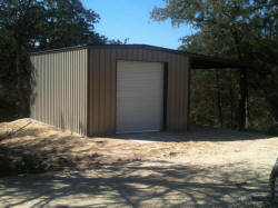 Metal buildings by Brenham Iron Works