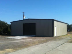 Metal buildings by Brenham Iron Works