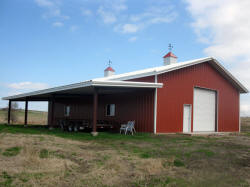 Metal buildings by Brenham Iron Works