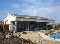 Metal buildings by Brenham Iron Works