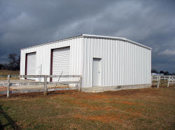 Metal buildings by Brenham Iron Works