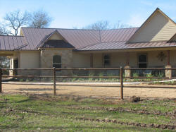 Custom fencing by Brenham Iron Works