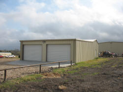 Metal buildings by Brenham Iron Works