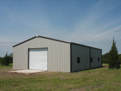 Metal buildings by Brenham Iron Works