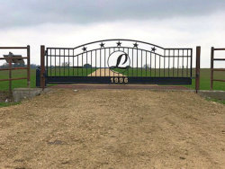 Double arch classic gate from Brenham Iron Works.