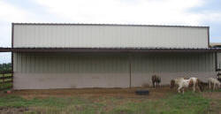 Metal buildings by Brenham Iron Works