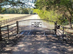 Single Arch Gates by Brenham Iron Works