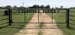 Straight Top Gates by Brenham Iron Works