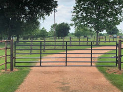 Straight Top Gates by Brenham Iron Works