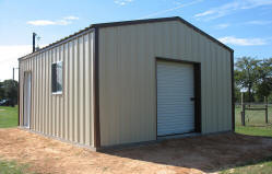 Metal buildings by Brenham Iron Works